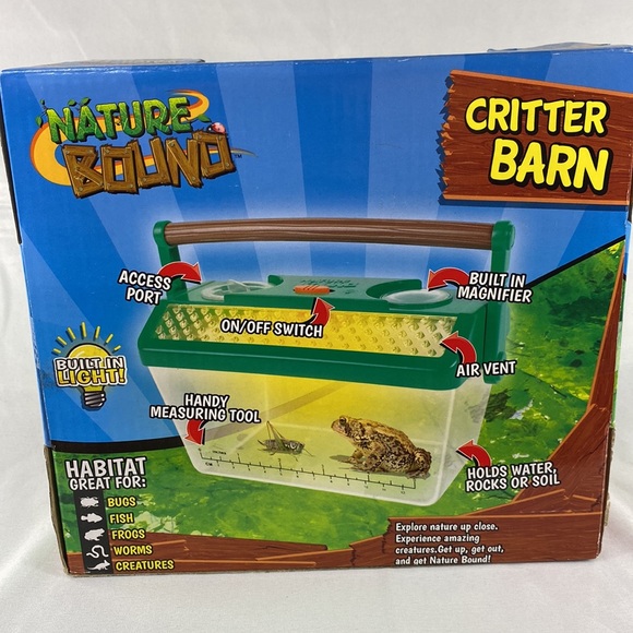 Nature Bound Bug Catcher Critter Barn Habitat with light kit Insects Spring Toy - Picture 4 of 8